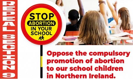 Oppose the compulsory promotion of abortion to our school children