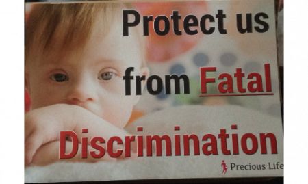 Sign the petition: Stop discriminating against babies with Down's Syndrome