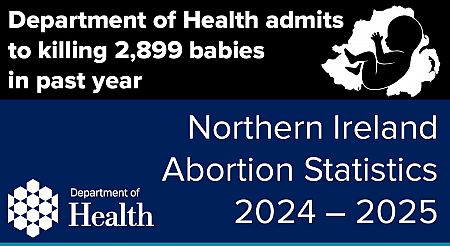 The pro-abortion Political Parties in Northern Ireland have the blood of 11,192 babies on their hands