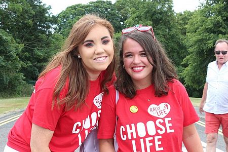 Thousands stand 'together for life' at the All Ireland Rally for Life at Stormont