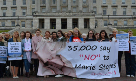 THIRTY WOMEN PRESENT CAITRÍONA RUANE WITH OPEN LETTER PROTESTING AGAINST SINN FÉIN’S PETITION OF CONCERN