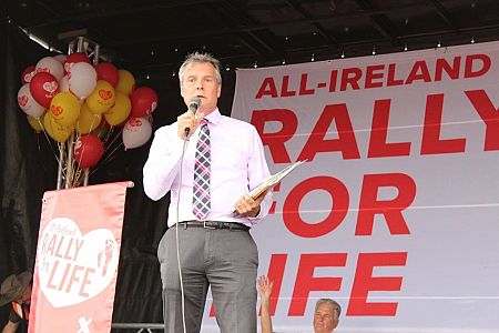 Thousands stand 'together for life' at the All Ireland Rally for Life at Stormont