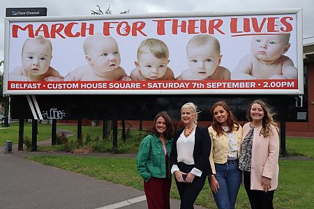 Press Release: Precious Life launch major March for Their Lives billboard campaign across Northern Ireland