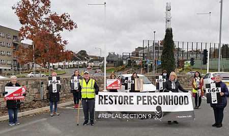 LIFE CHAINS across N. Ireland mark anniversary of legalised abortion