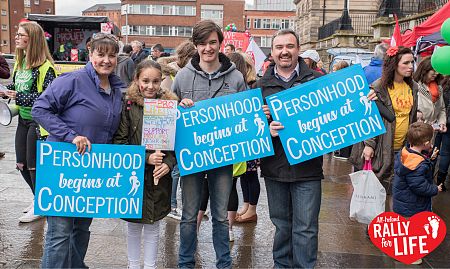 THE 10TH ANNUAL ALL-IRELAND RALLY FOR LIFE: “PERSONHOOD BEGINS AT CONCEPTION”