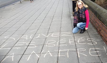 Innocent Pro-Life Chalk Messages Spark Outrage!