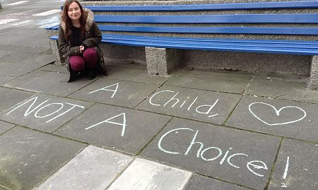 Innocent Pro-Life Chalk Messages Spark Outrage!