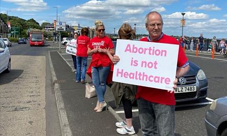 Precious Life's Repeal Section 9 Campaign visits Derry