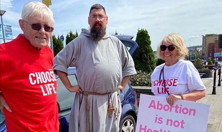 Precious Life's Repeal Section 9 Campaign visits Derry