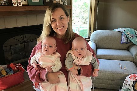 The world's most premature twins, born in Iowa, defy the odds and turn 1