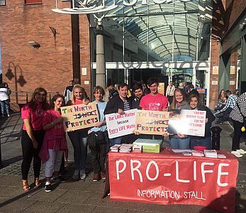 Youth for Life NI bring the pro-life, pro-love message to the people of Northern Ireland