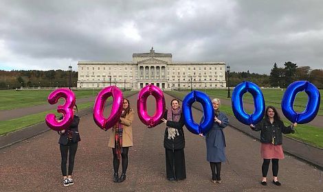 PRESS RELEASE: Precious Life send a powerful reminder that an incredible 300,000 people say NO to abortion in Northern Ireland