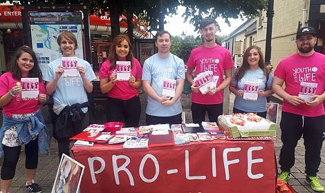 Youth for Life NI bring the pro-life, pro-love message to the people of Northern Ireland