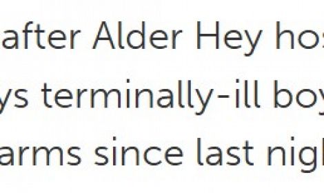 Alfie Evans clings to life after Alder Hey hospital 'removes life support' as his father says terminally-ill boy has been breathing on his own in his mother's arms since last night